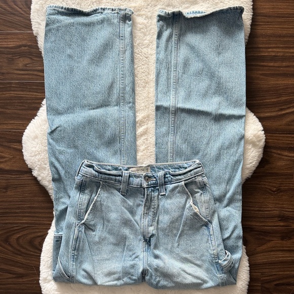 Abercrombie & Fitch Denim - Abercrombie & Fitch The 90s Relaxed Jean High Rise Carpenter Jean size 25/0